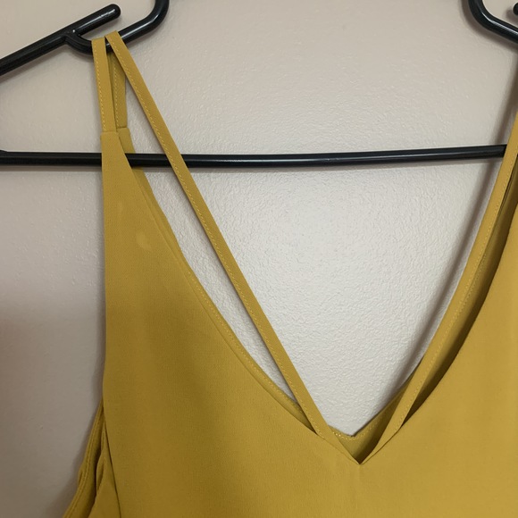 YELLOW V NECK CAMISOLE - Picture 14 of 14